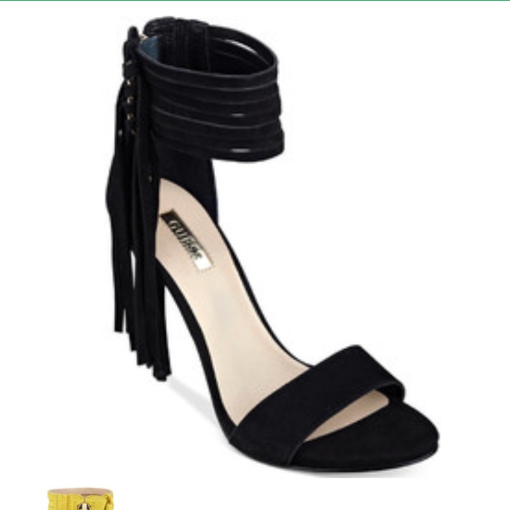Carlene Guess Ankle Strap Heels